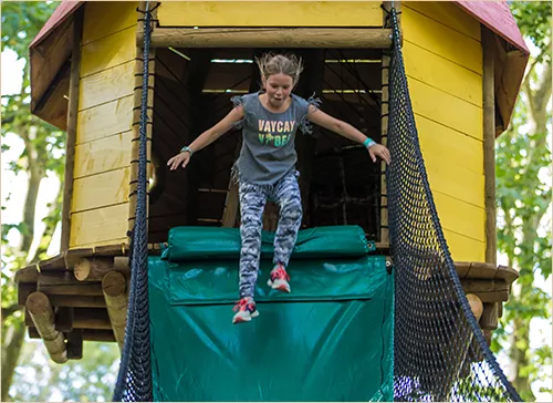 Toboggan de la cabane perchée