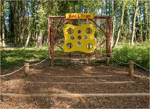 Jeux dans la forêt au Criq'Parc